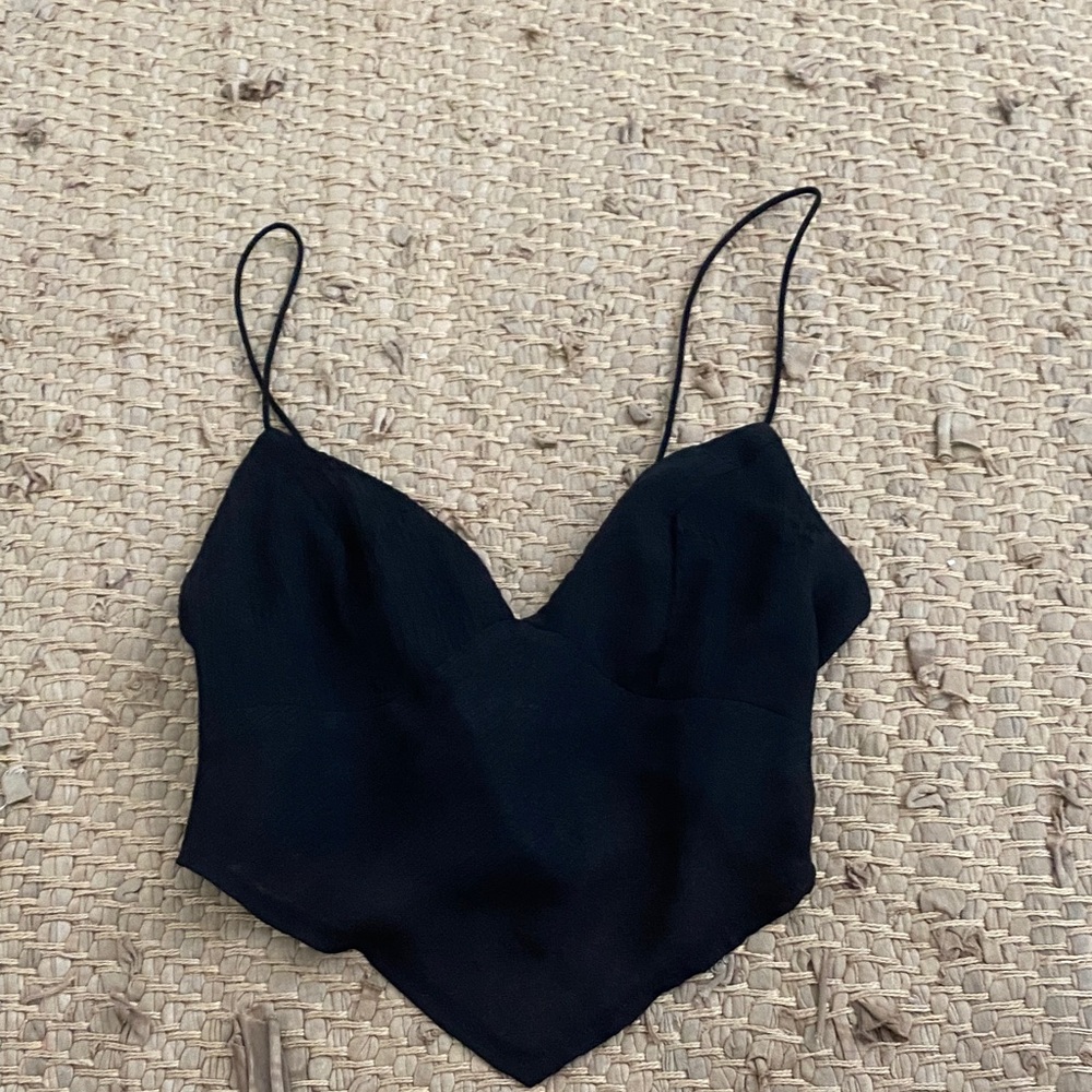 Black Spaghetti Strap Top